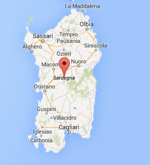 Sardinia, Google Map